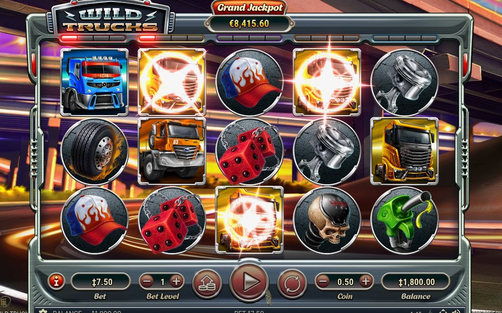 Free Games triggered, shown on the bonus screen